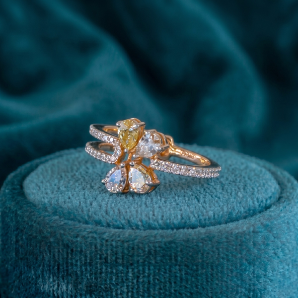 Celestial Petal Bloom Ring