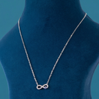 Infinity Evil Eye Necklace