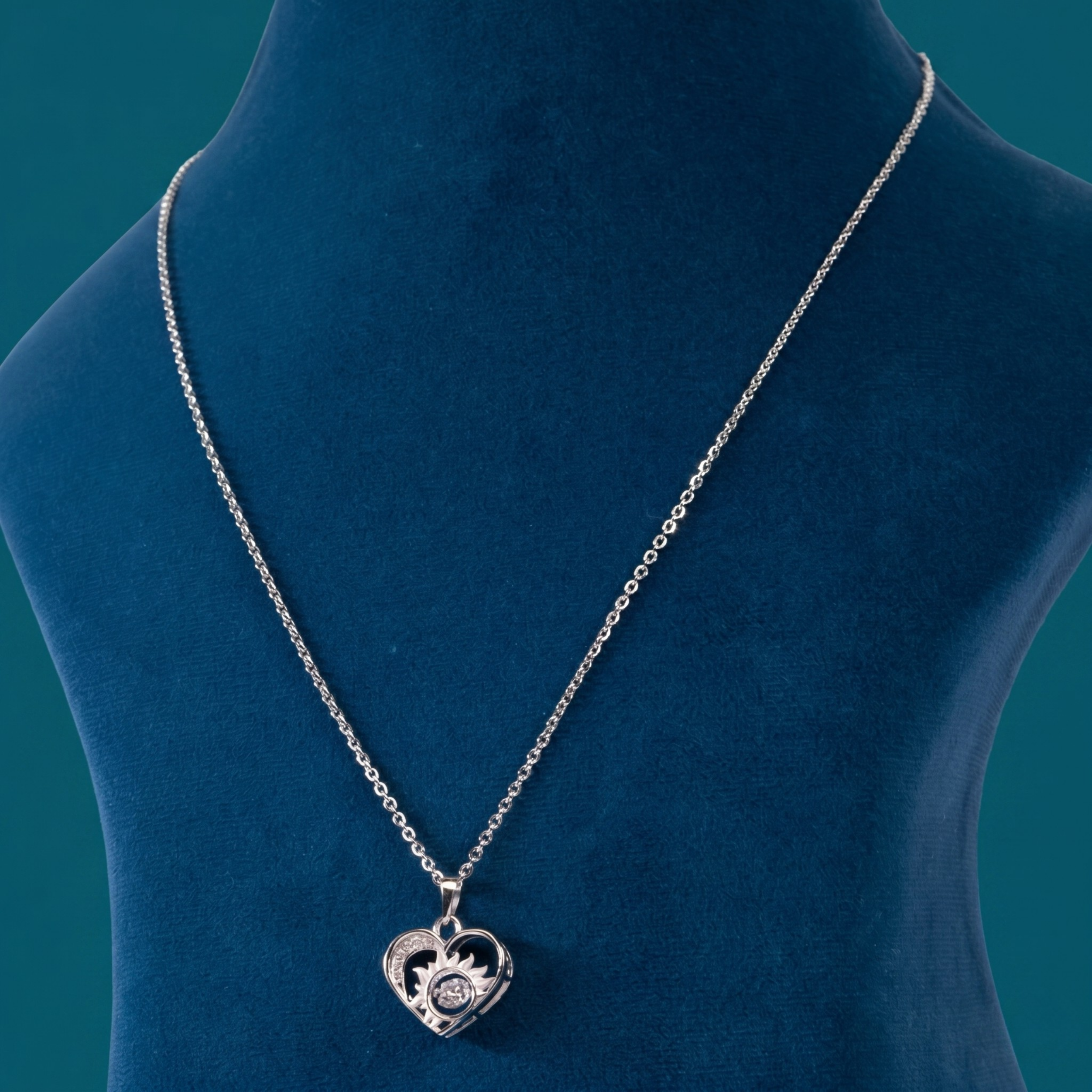 Heart Dancing Stone Pendant