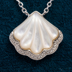 Pearl Shell Pendant Set