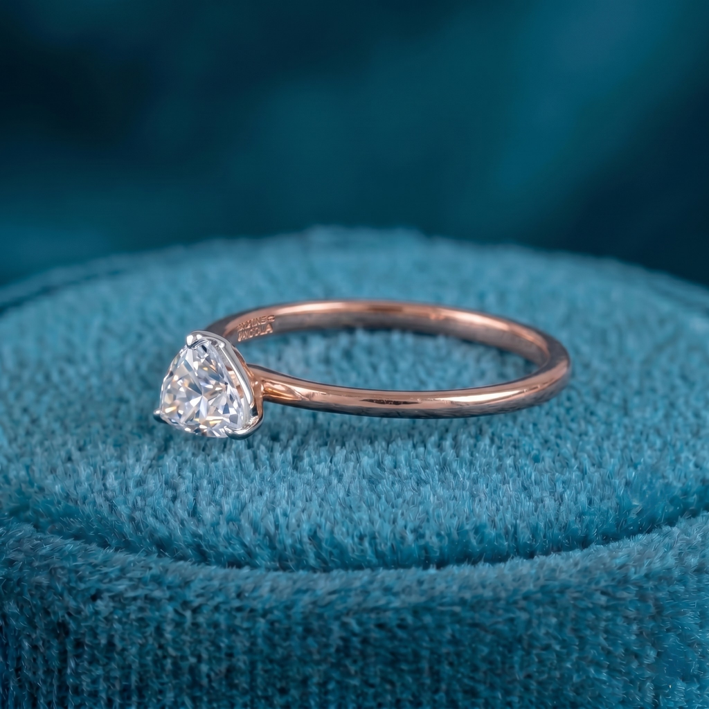 Pure Love Heart Diamond Ring