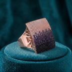 Twilight Gradient Band Ring