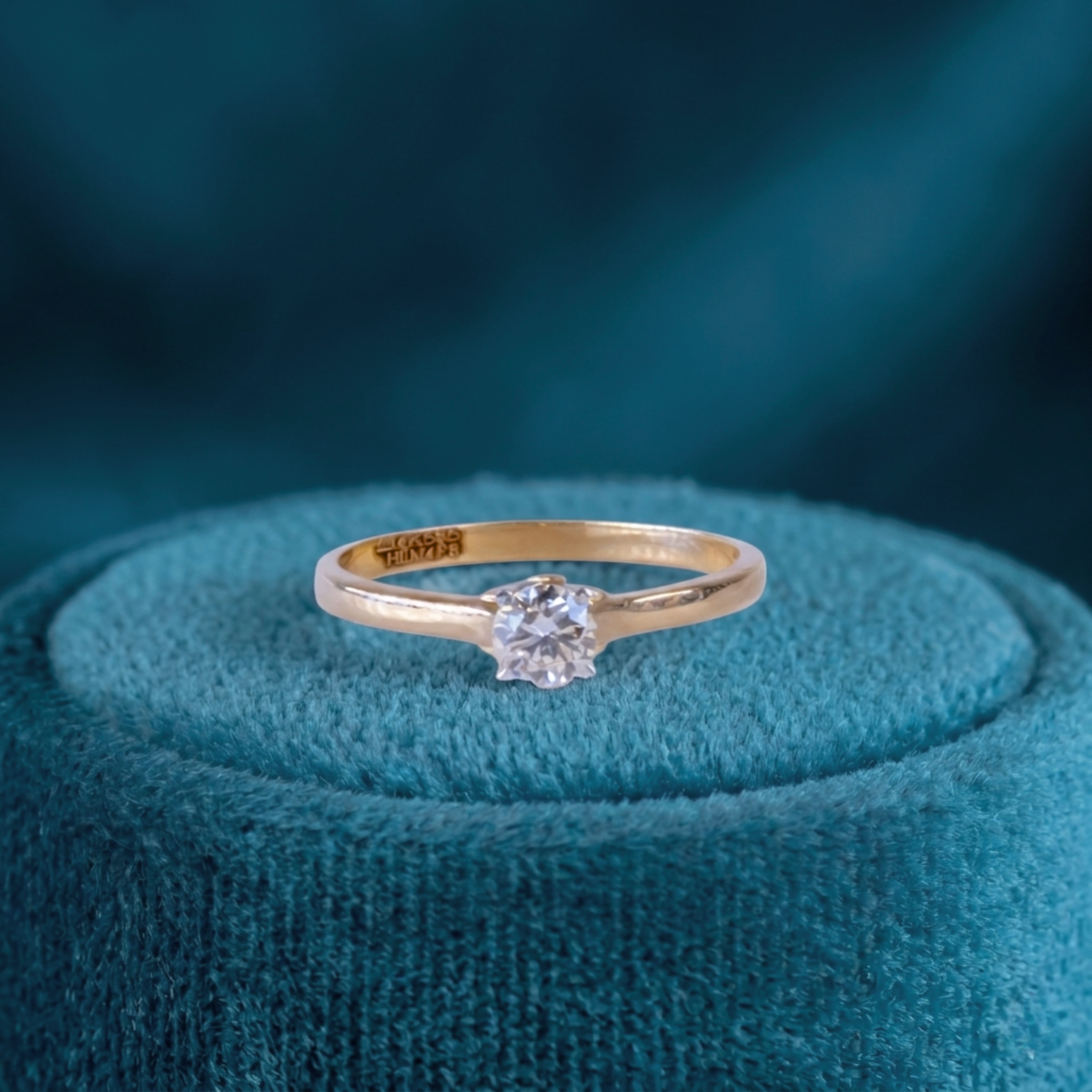 Heartline Diamond Symphony Ring