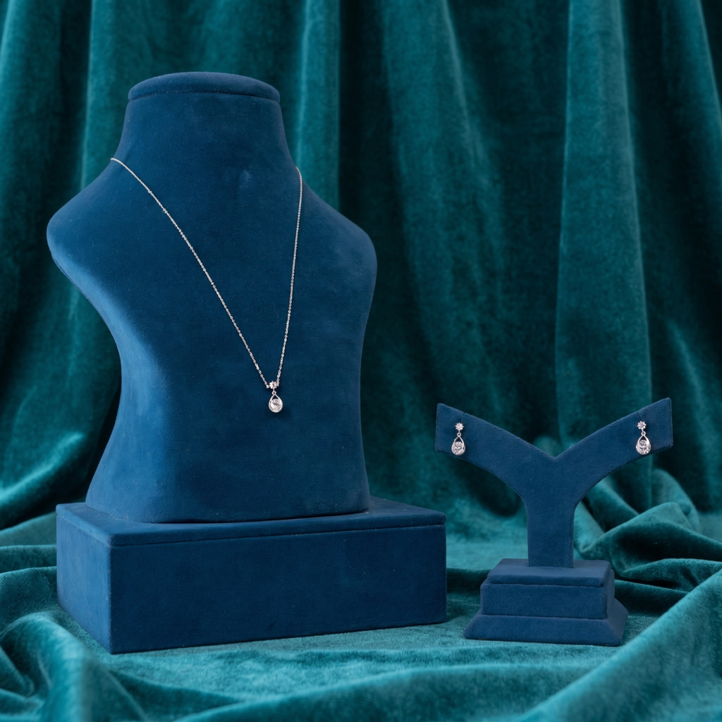 Teardrop Solitaire Set
