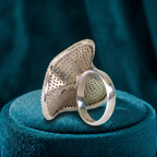 Emerald Wave Designer Ring