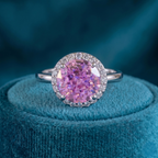 Royal Cushion Halo Ring