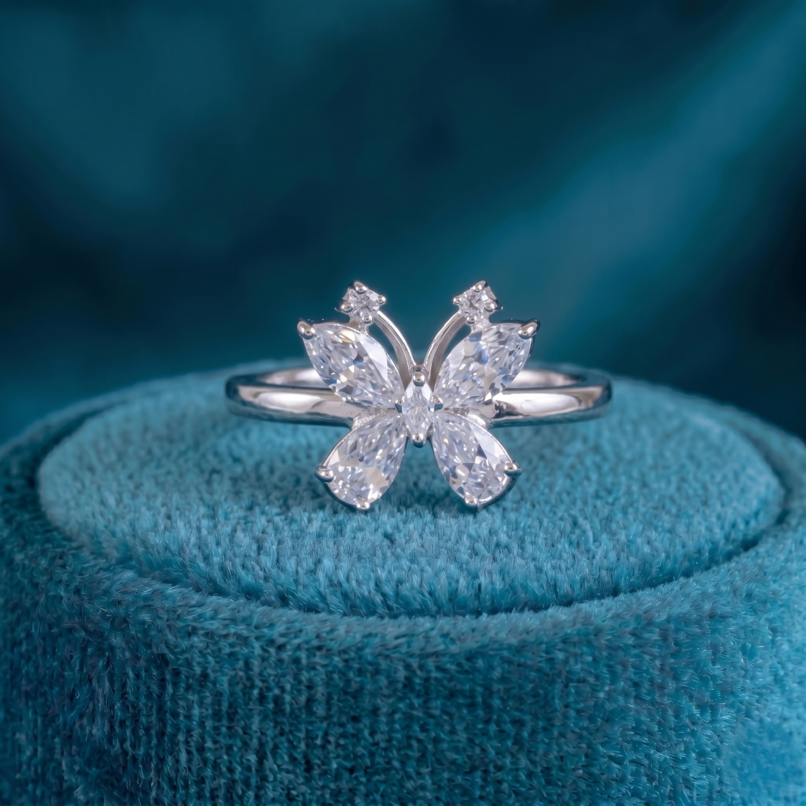 Butterfly Spark Ring (Adjustable)