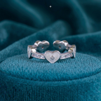 Elegant Marquise Curve Band Ring