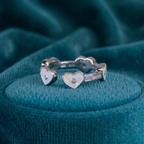 Elegant Marquise Curve Band Ring