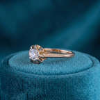 Regal Geometry Diamond Ring