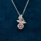 Pink Butterfly Crystal Set