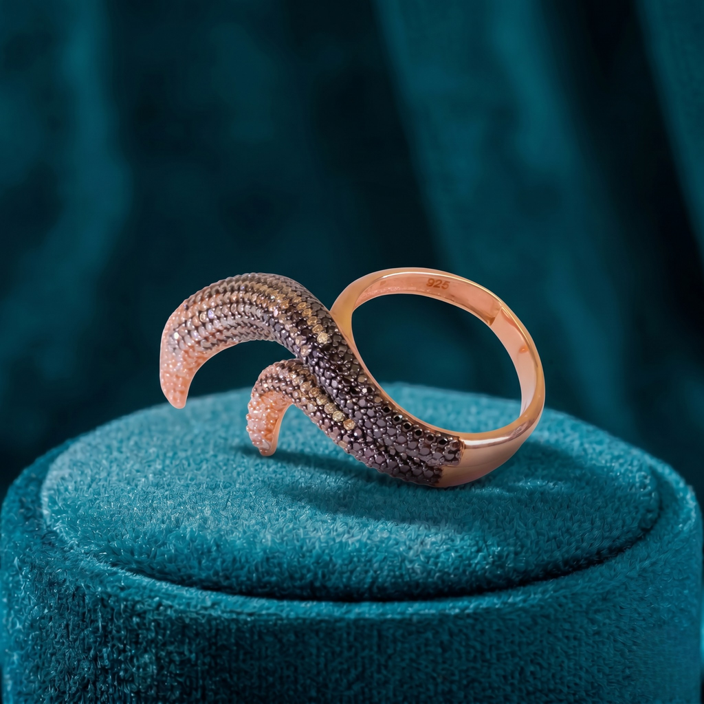 Crescent Claw Designer Ring