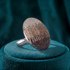 Celestial Oval Statement Ring