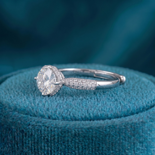 Classic Round Halo Ring