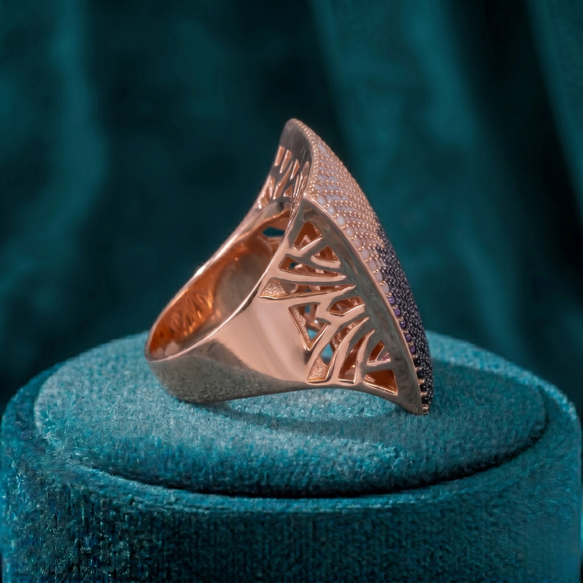Twilight Gradient Band Ring