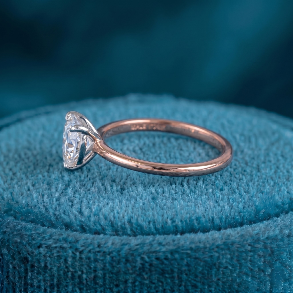 Pure Love Heart Diamond Ring
