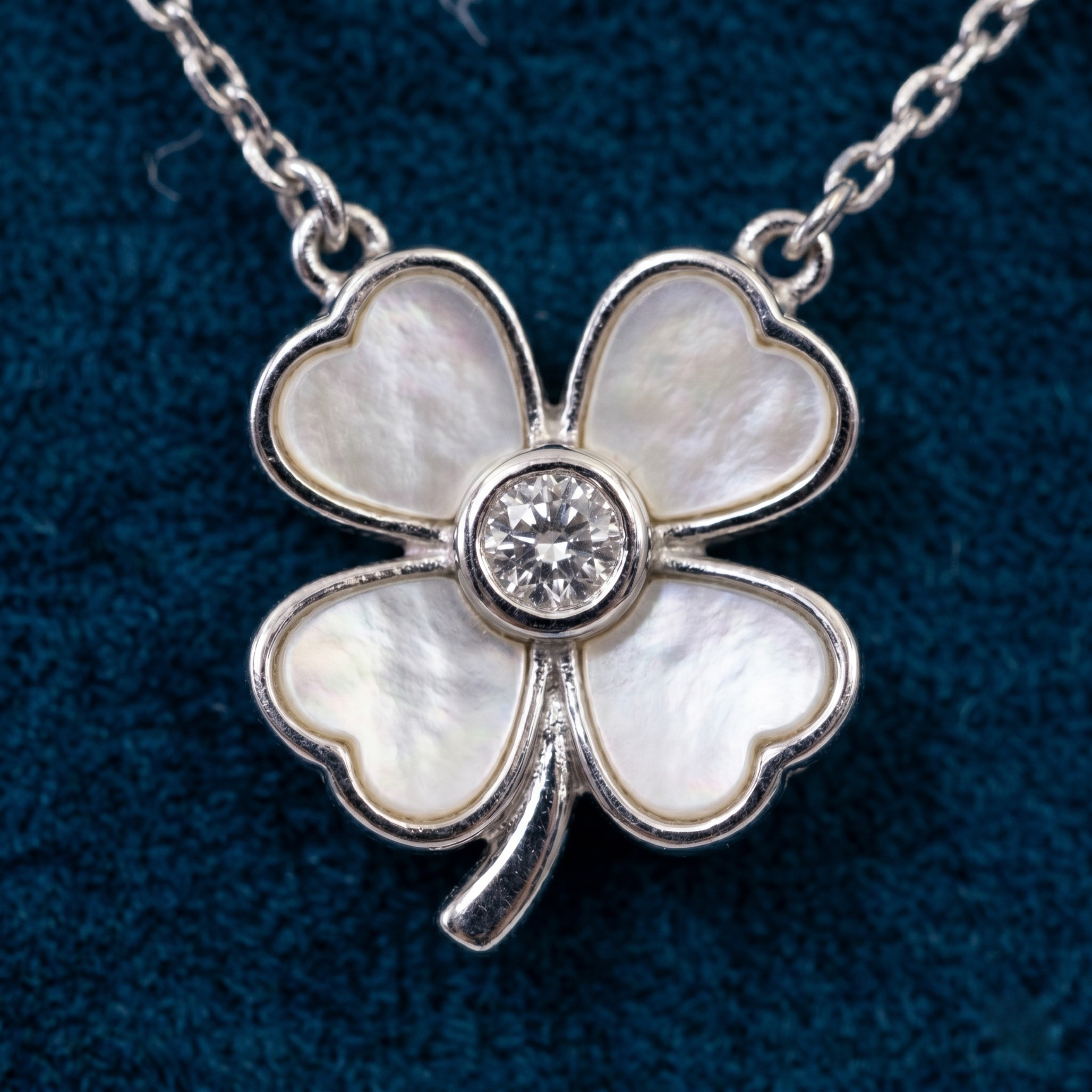 Clover Floral Silver Set
