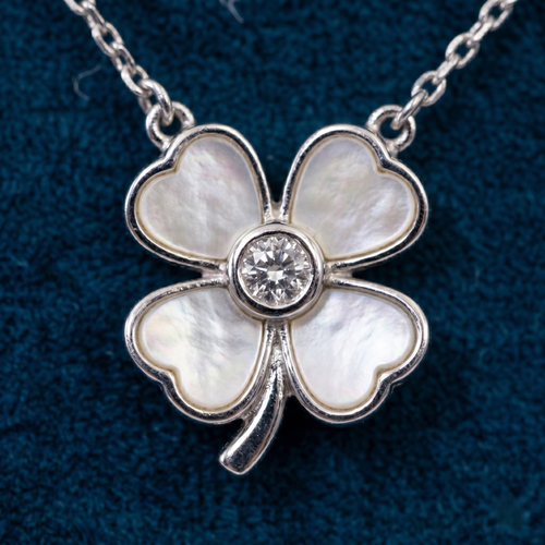 Clover Floral Silver Set