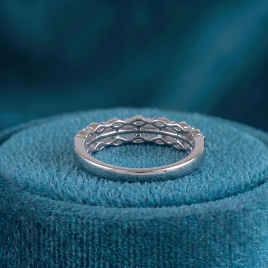 Marquise Crown Band Ring