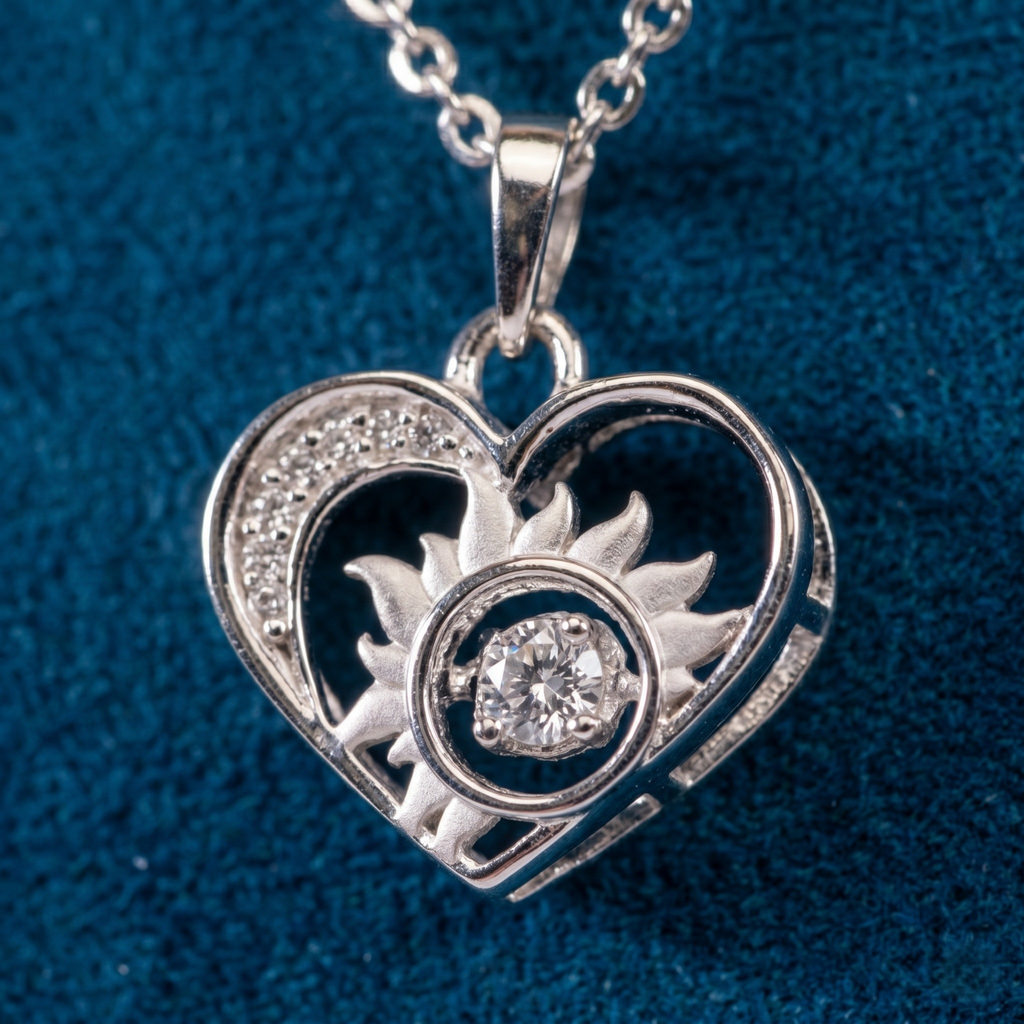 Heart Dancing Stone Pendant