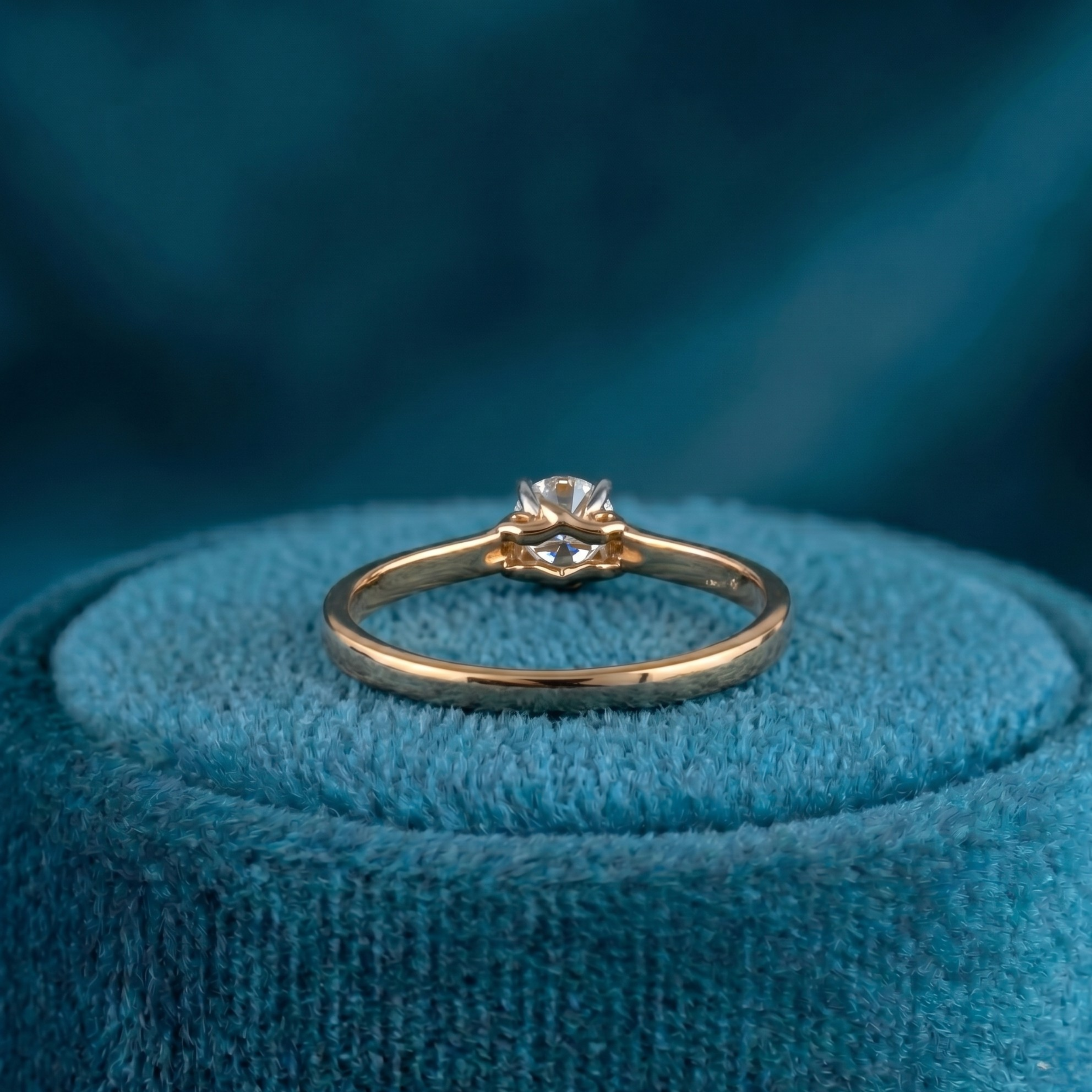Heartline Diamond Symphony Ring