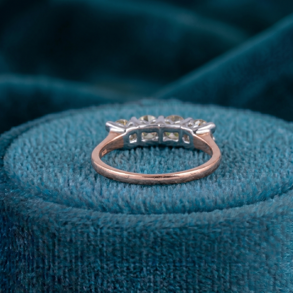 Trinity Glow Three-Stone Ring