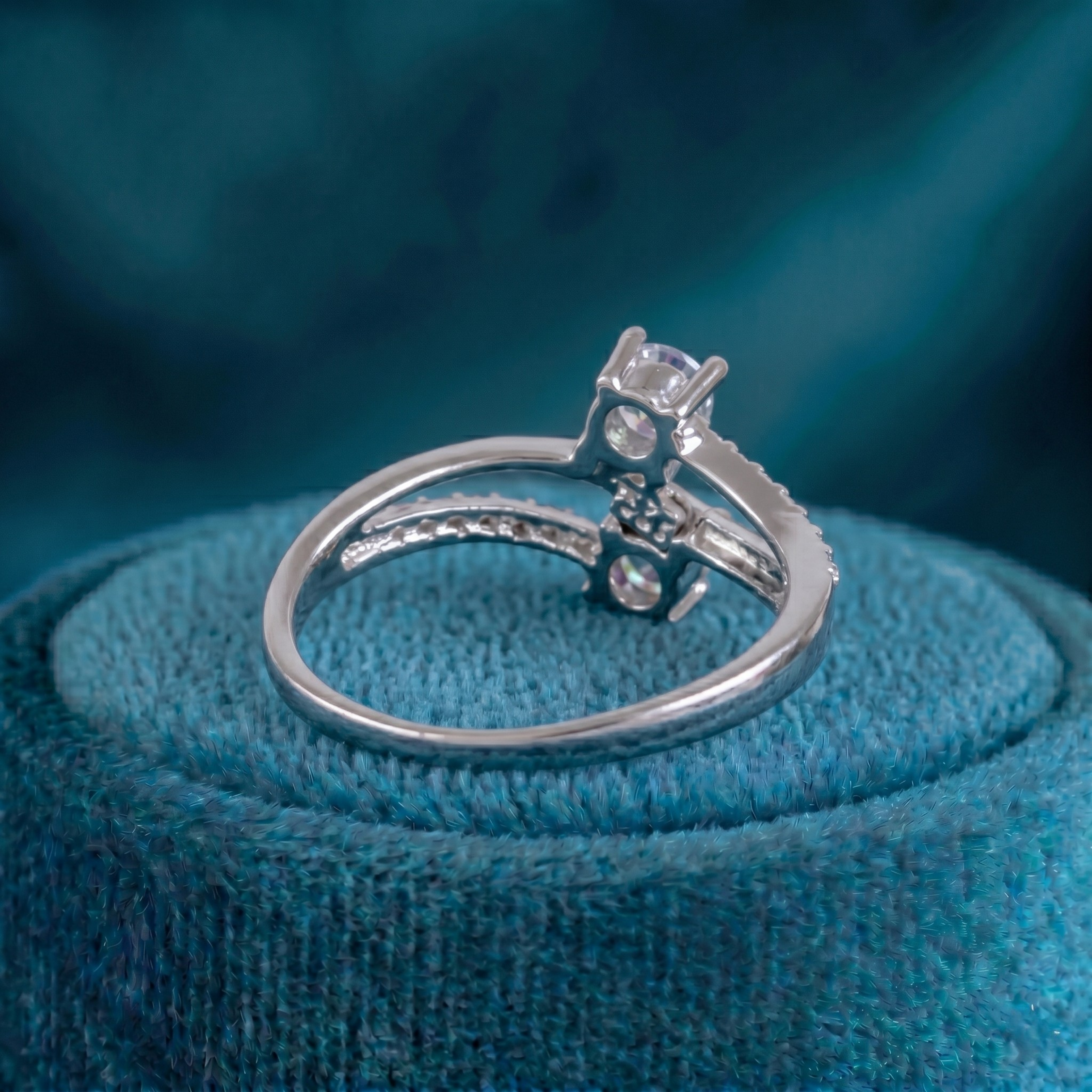 Twin Cross Band Ring