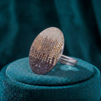 Celestial Oval Statement Ring